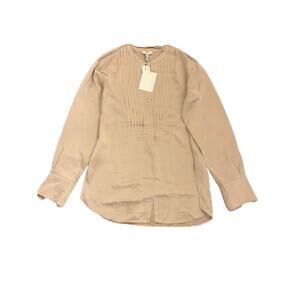 Joie Mendaline Champagne Dress Shirt Size XS NWT